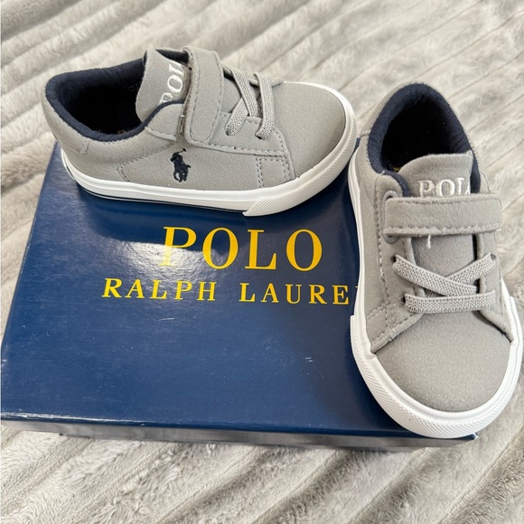 Ralph Lauren Kids Sneakers in Gray - Picture 1 of 2